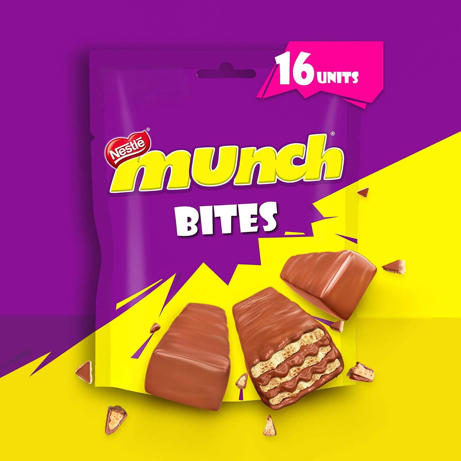 Nestlé Munch Bites Choco Coated Crunchy Wafer Share Pack, 158.4 g – view 3