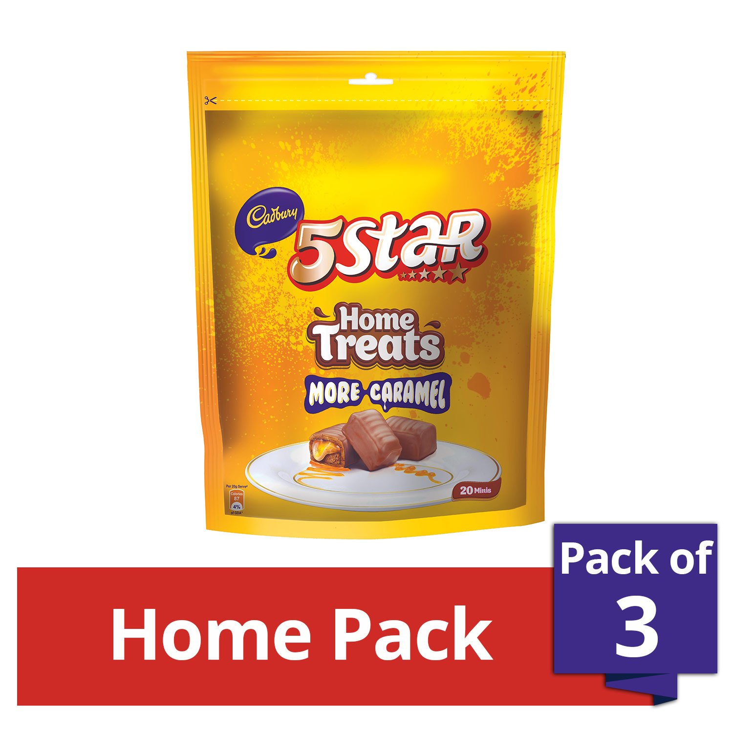 Cadbury 5 Star Home Treats Chocolate Bites, Pack of 3 – view 4