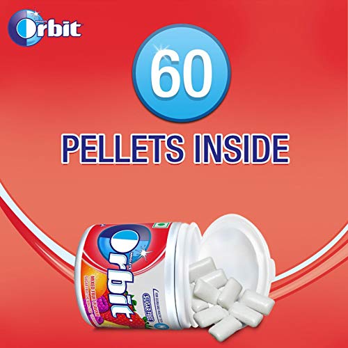 Orbit Mixed Fruit Sugarfree Chewing Gum Pot Pack, Pack of 3 – view 5