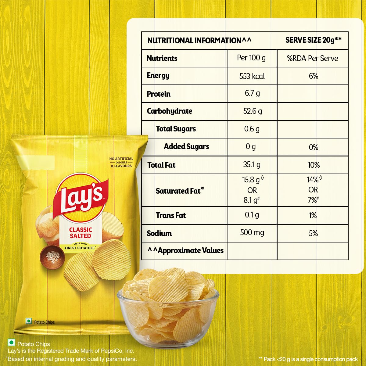 Lay's Classic Salted Potato Chips – view 2