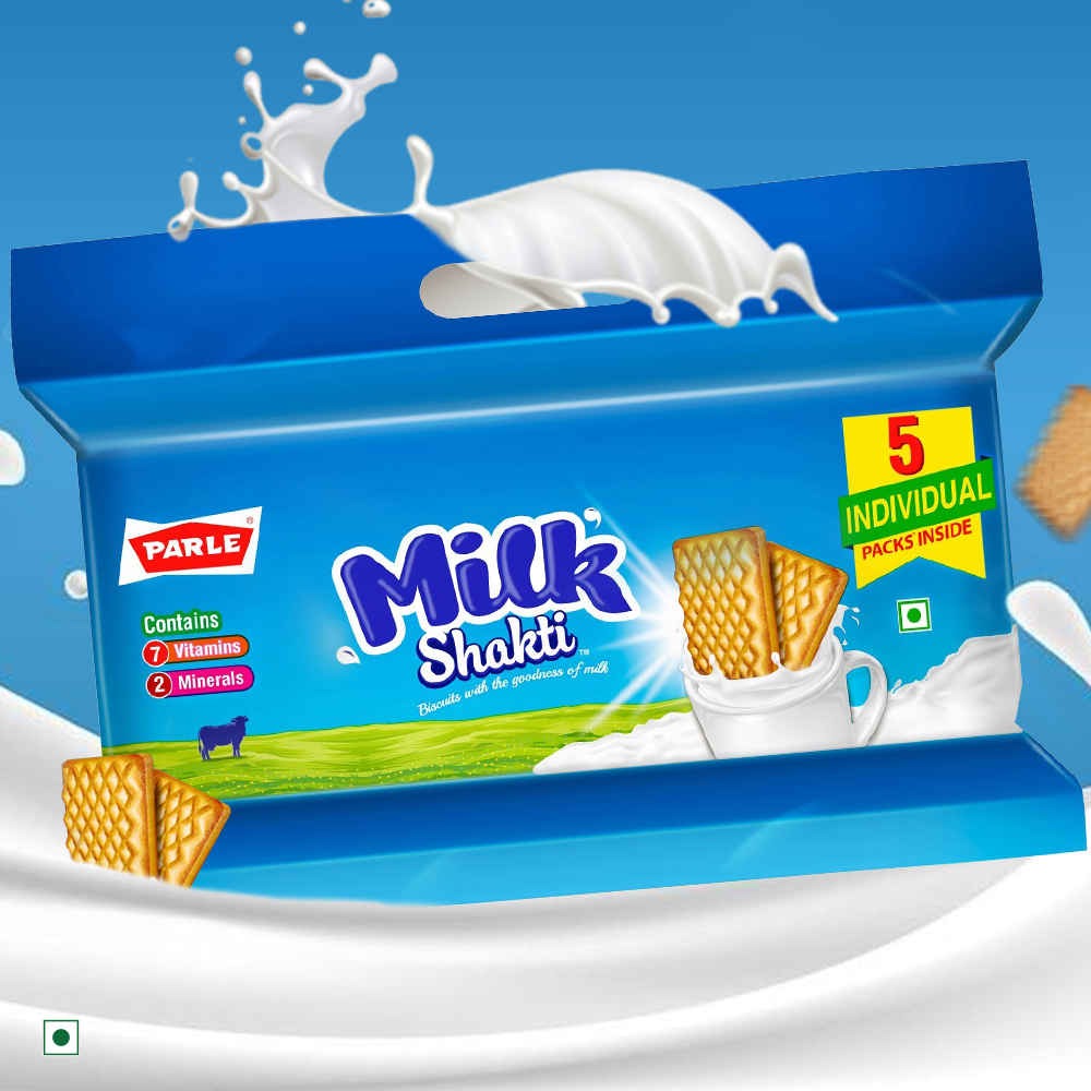 Parle Milk Shakti Biscuits 350 G