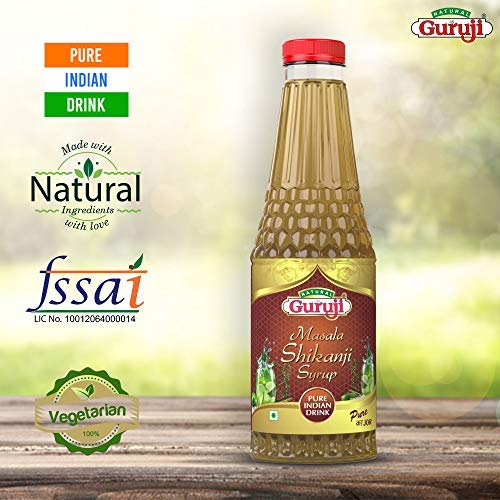 Jai Guruji Masala Shikanji Syrup Sharbat 750 ml – view 7