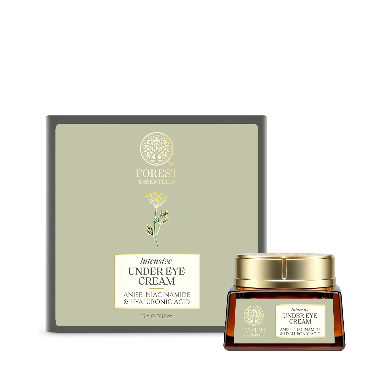 Forest Essentials Intensive Under Eye Cream with Anise – view 2