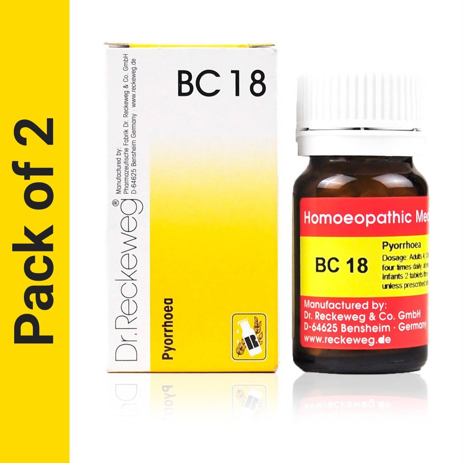 Shop Homeo Dr. Reckeweg Biocombination No. 18 Tablets – view 2