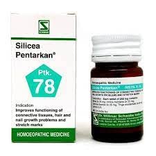 HOMOEOCART Dr. Willmar Schwabe India Silicea Pentarkan Tab (Ptk78), 20 gms, Pack of 3 – view 2