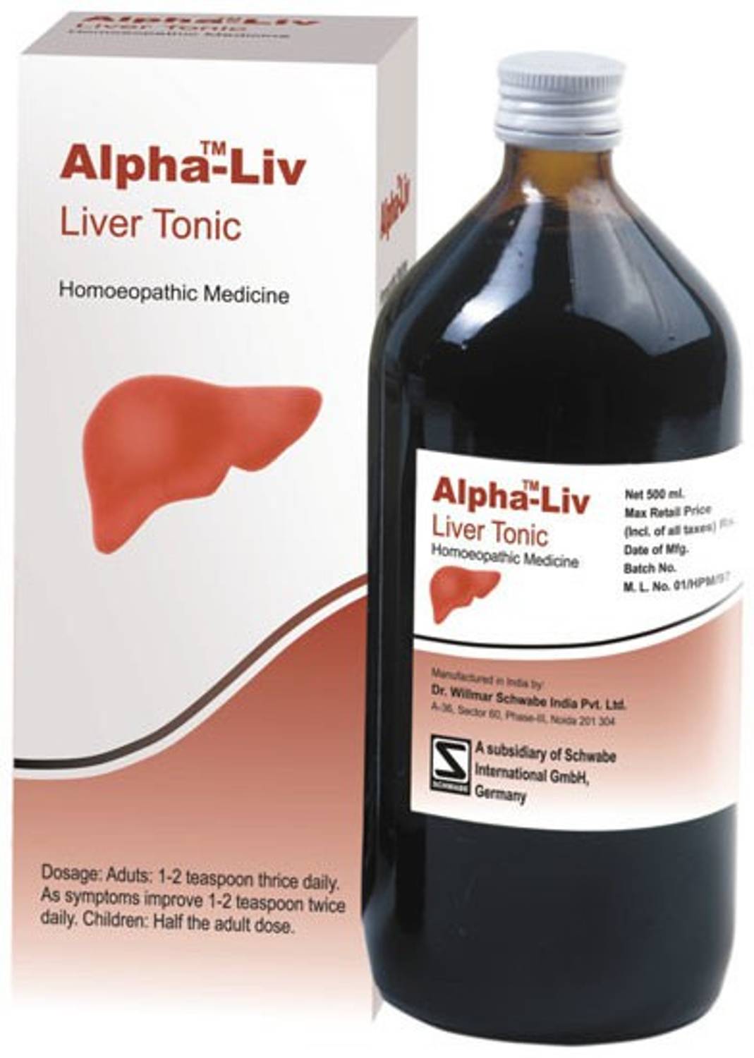 Dr. Willmar Schwabe India Alpha-Liv 2 Syrup – view 2