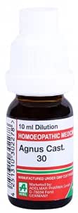 Adel German Homeopathy Agnus Cast Dilution 30 CH (10ml) (pack of 2)