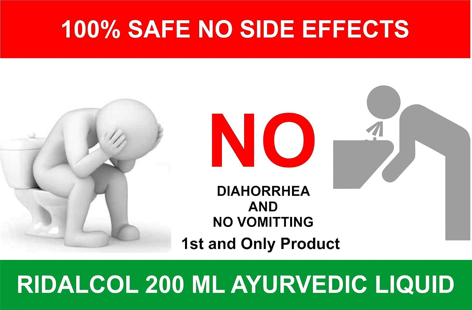 RIDALCOL 200 ml Liquid for Alcohol & Narcotic Addiction – view 2