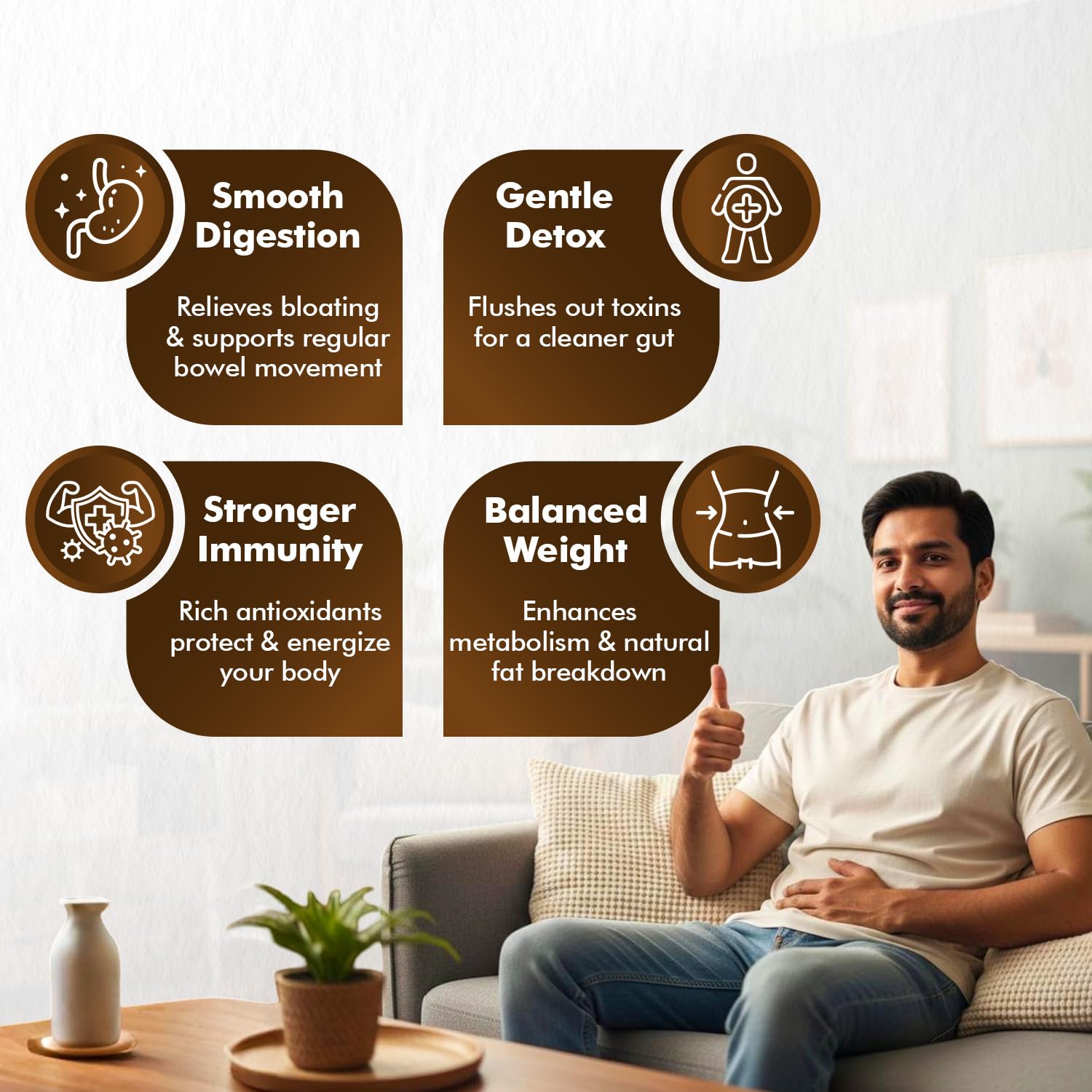 Baidyanath Ayurved Triphala 60 Tablets (500 mg per Serving) – view 5