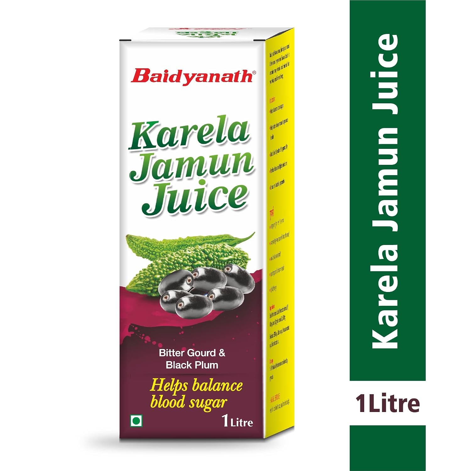 Baidyanath Ayurved Karela Jamun Juice 1L – view 2