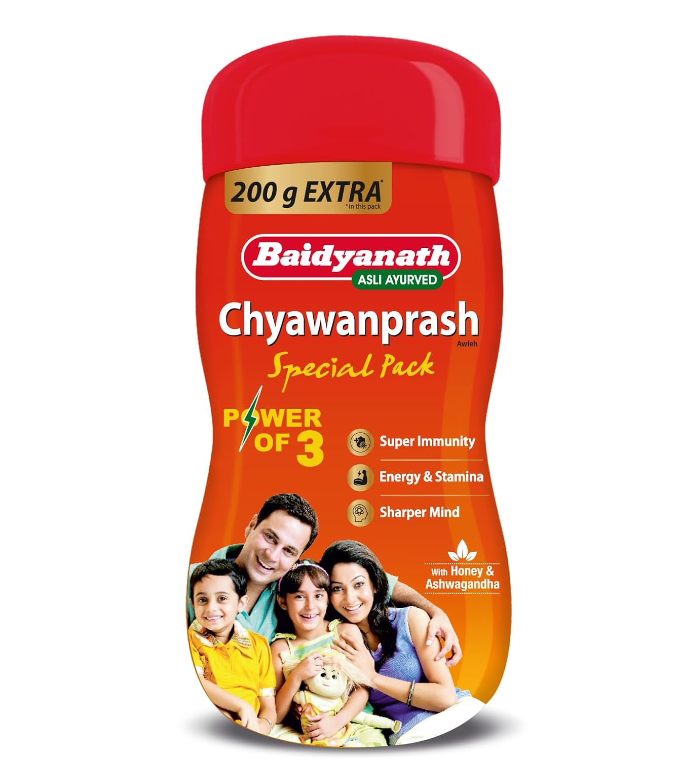 Baidyanath Chyawanprash Special Pack - 2.4kg |Immunity Booster | Enhances Strength & Stamina | Made with 52 ingredients