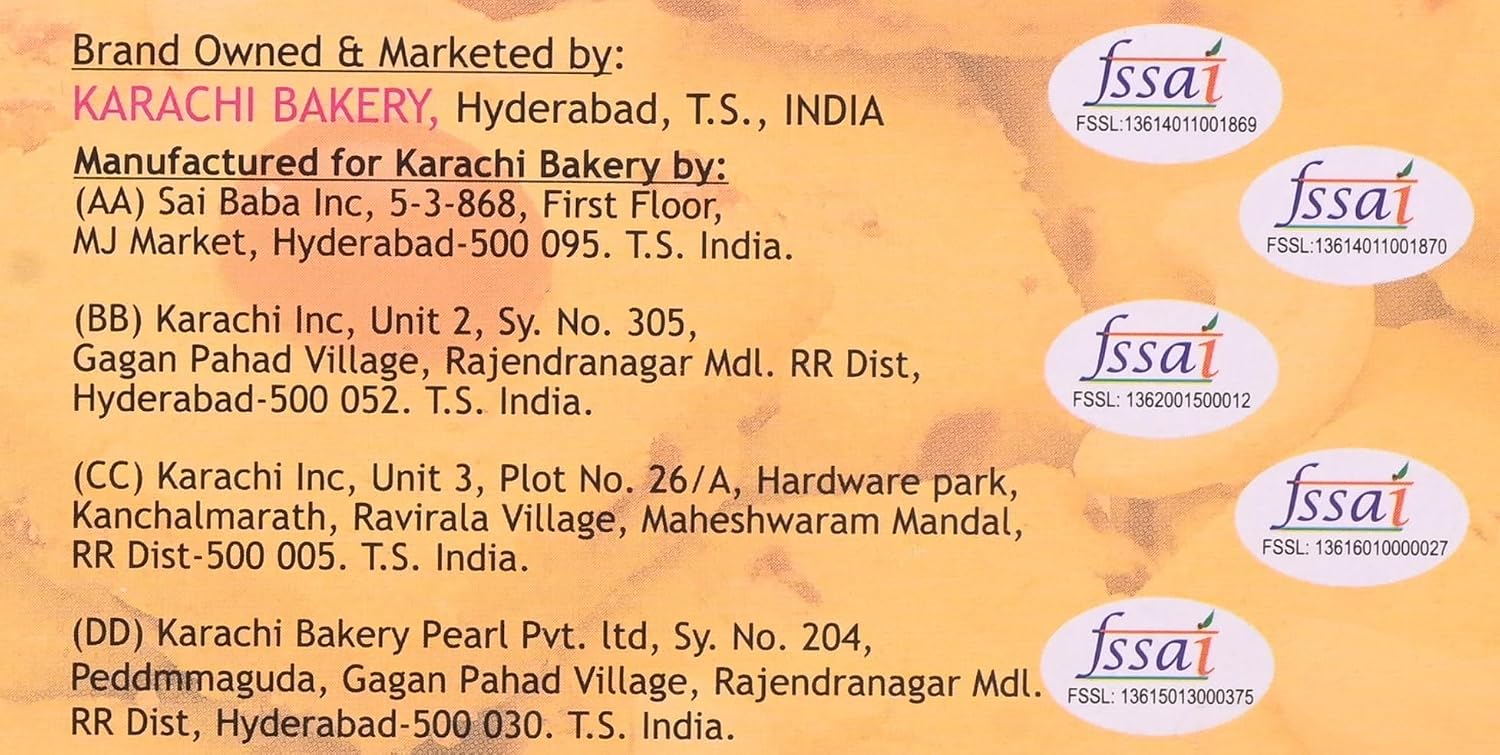 Karachi Bakery Premium Fruit Biscuit 400 g – view 2