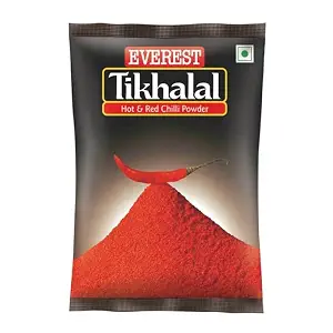 Two-pack Everest red chilli powder with 1 kg total quantity