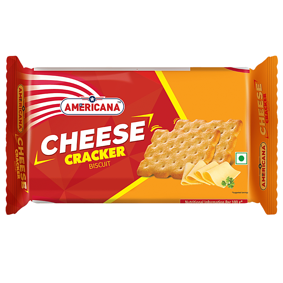 Americana CheeseÂ CrackerÂ Biscuits - Delicious & Crunchy 70 g
