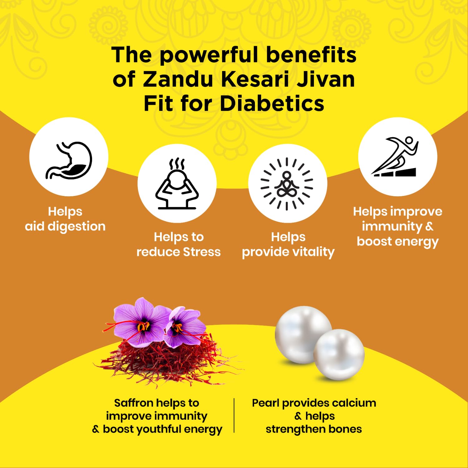 Zandu Kesari Jivan Sugar-Free Ayurvedic Immunity Booster Paste, 900 g – view 4