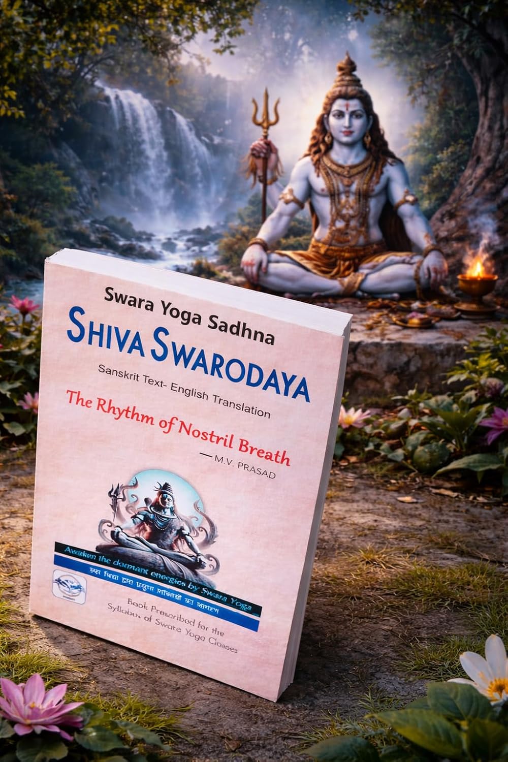 Limited edition Shiva Swarodaya: Swara Yoga Sadhna, Sanskrit Text with English Translation, The Rhythm of Nostril Breath by M.V. Prasad limited edition (Hindi)