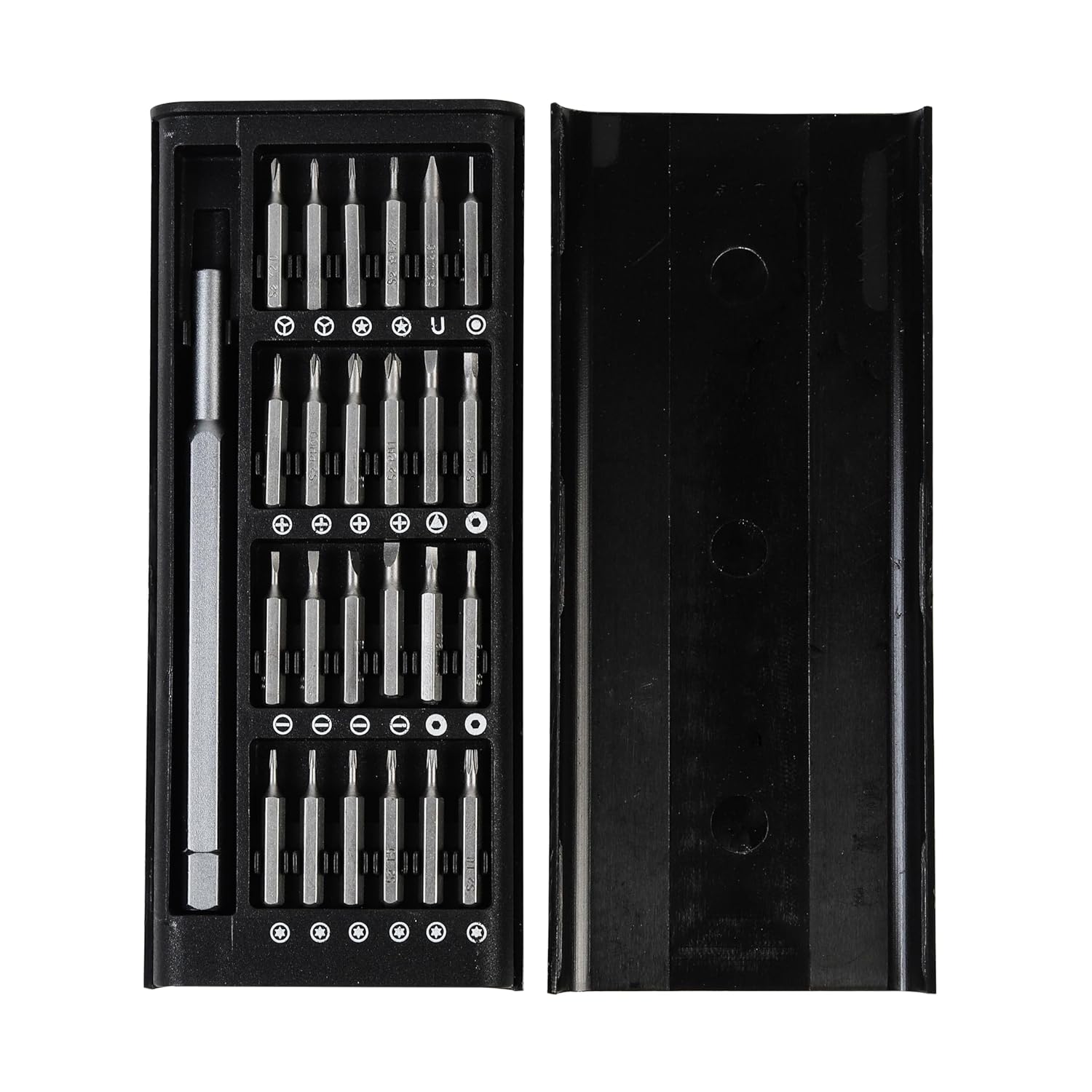 Spartan 24 in 1 Mini Precision Screwdriver Set with Case | Magnetic Head, Nickel-Plated Alloy Tools, Multi-Size Micro Tips | Compatible with Smartphones, Tablets, Laptops & Home Tasks (Pack of 1)