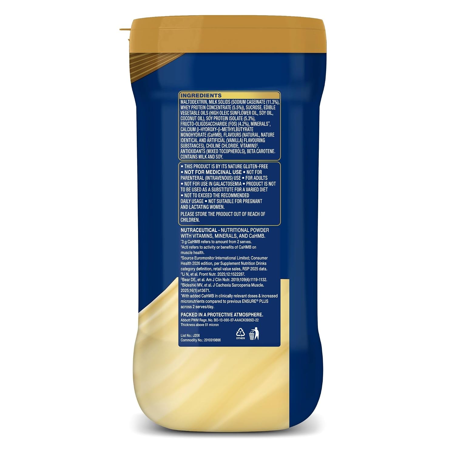 Ensure Strength Pro Plus 1000g Vanilla – view 5