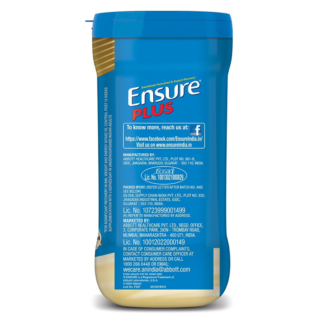 Ensure Plus Powder 1 Kg Vanilla – view 3