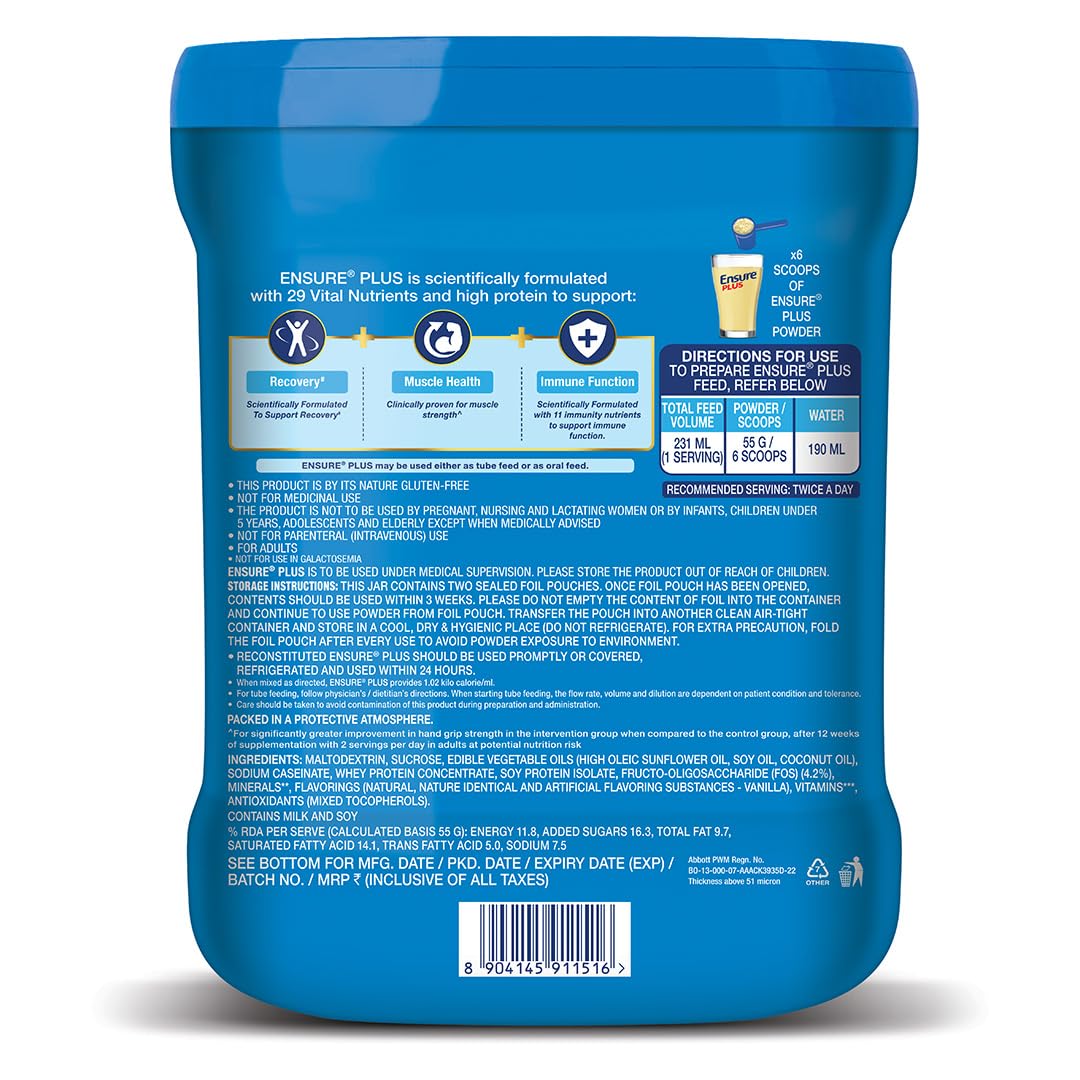 Ensure Plus Powder 1 Kg Vanilla – view 2