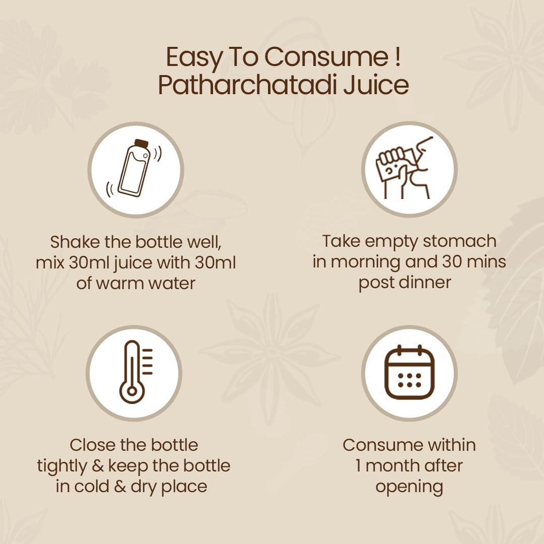 KRISHNA'S HERBAL & AYURVEDA Patharchatadi Juice - 1000 ml – view 5
