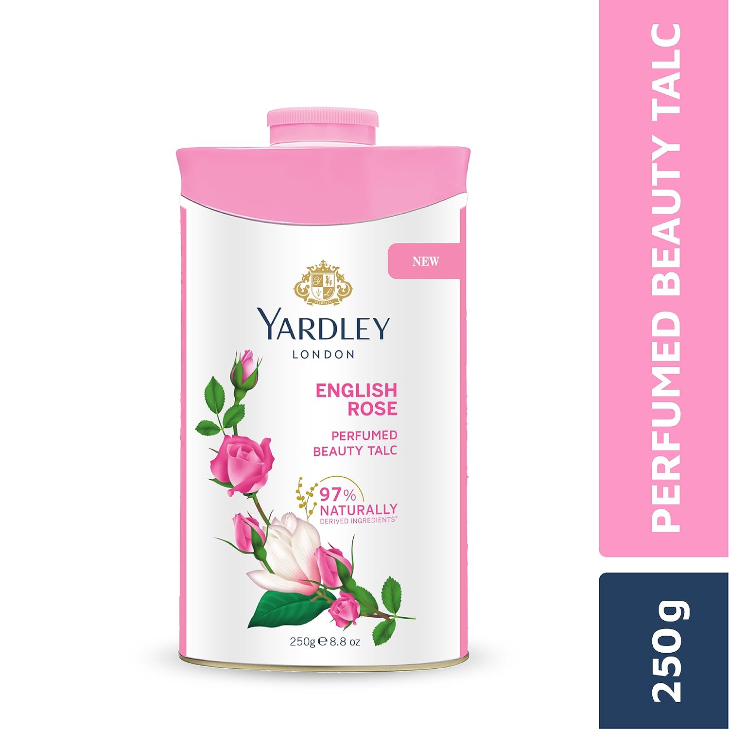 Yardley London English Rose Perfumed Talc, 250g – view 3