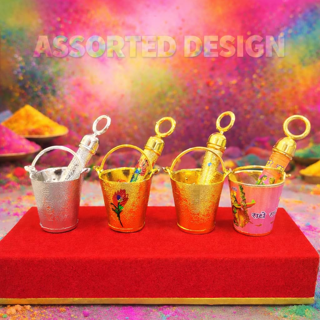 JAIPUR ACE Laddu Gopal Holi Pichkari Balti Thali Set – view 6