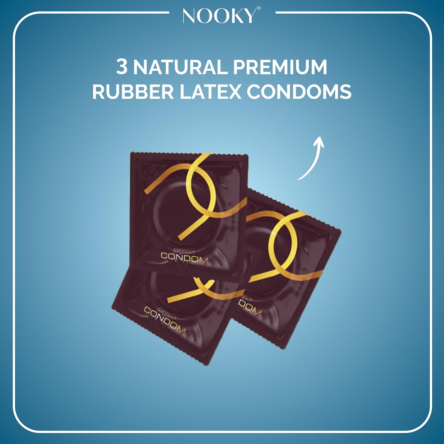 InstaEats Nooky Connect Romance Booster Kit with Condoms, Chocolates & Scratch Cards - Blue Edition, Pack of 1 – view 5
