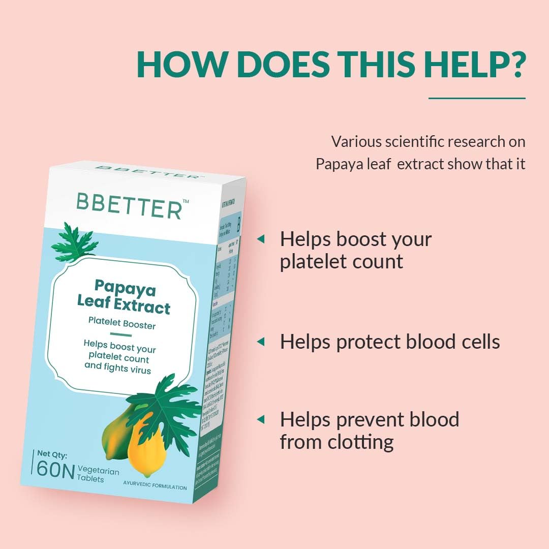 BBETTER Papaya Leaf For Boosting Platelet Count – view 2