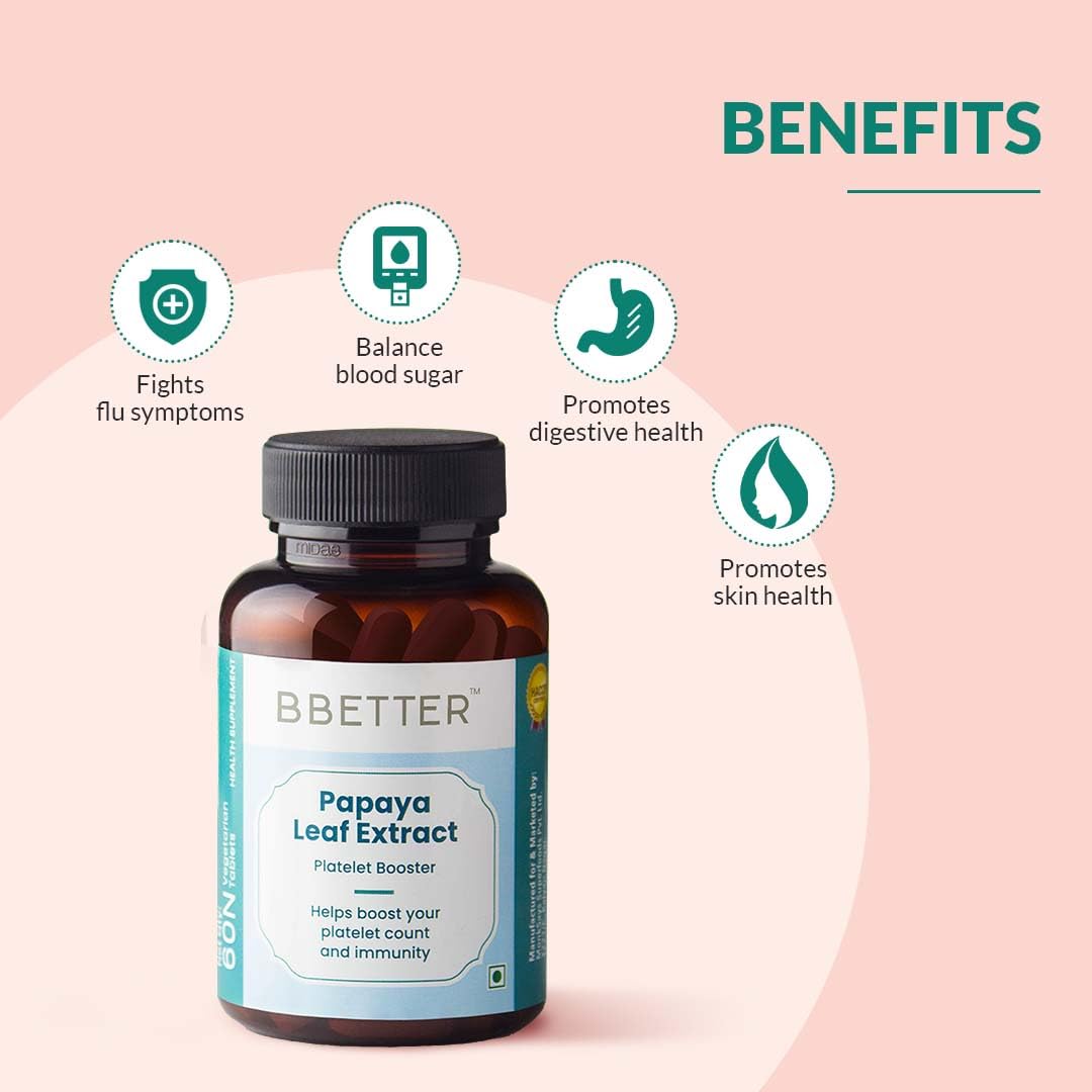 BBETTER Papaya Leaf For Boosting Platelet Count – view 3