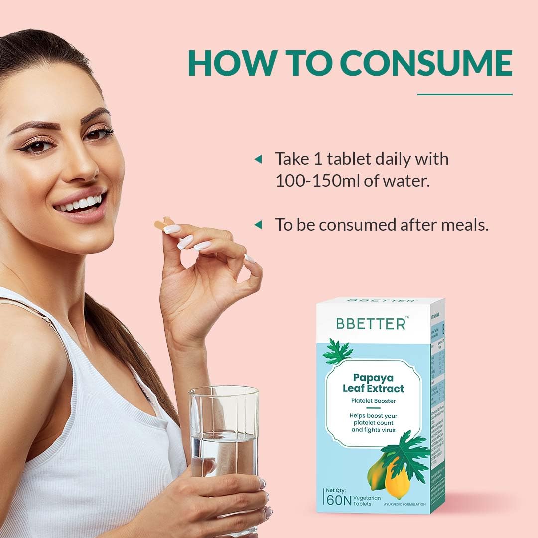 BBETTER Papaya Leaf For Boosting Platelet Count – view 4
