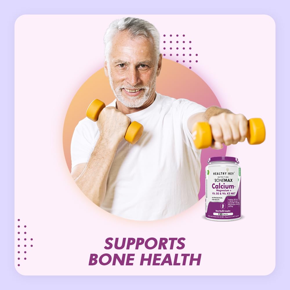 HealthyHey Nutrition Calcium And Vitamin D3 Capsules – view 3