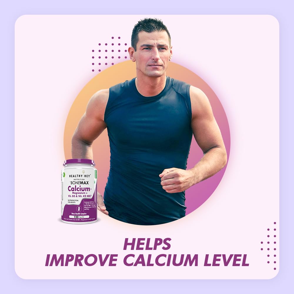 HealthyHey Nutrition Calcium And Vitamin D3 Capsules – view 4