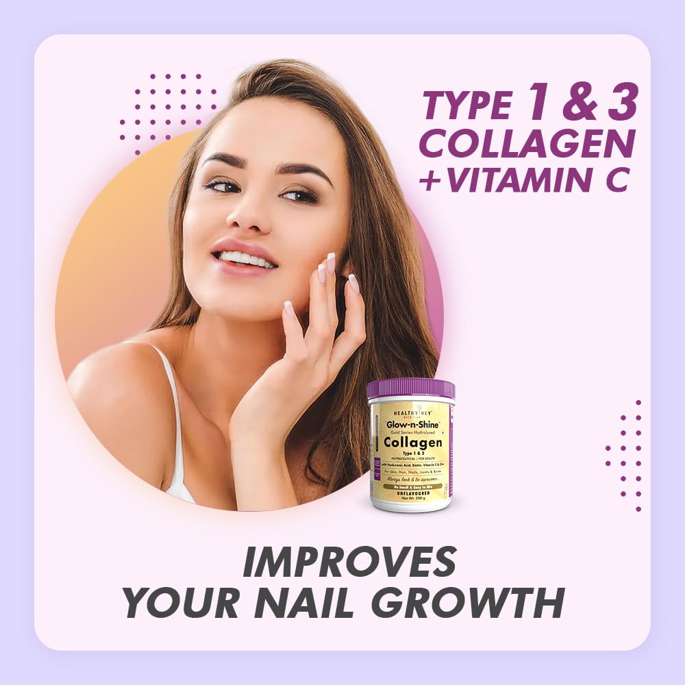 HealthyHey Skin Glow-n-Shine® Collagen Powder 200g – view 5
