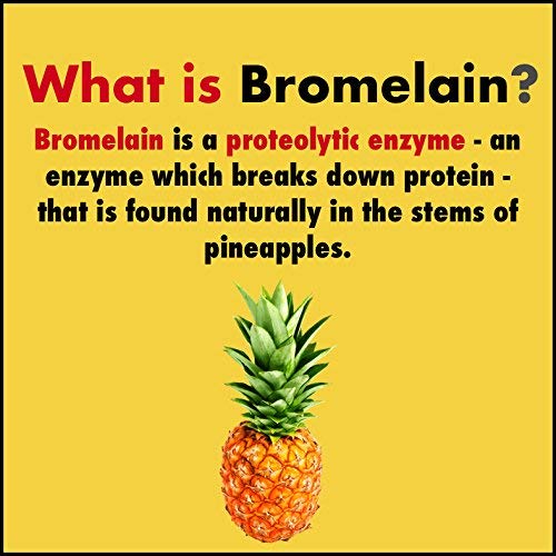 HealthyHey Nutrition Bromelain Digestive Enzyme- High Concentrate -60 Veg. Capsules (Pack of 1) – view 6