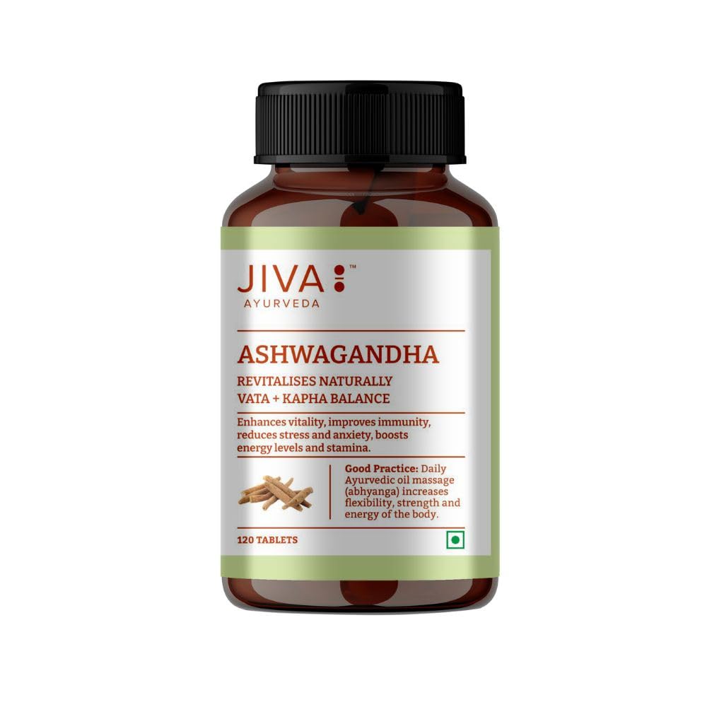 Jiva Ashwagandha Tablets 500mg – view 2