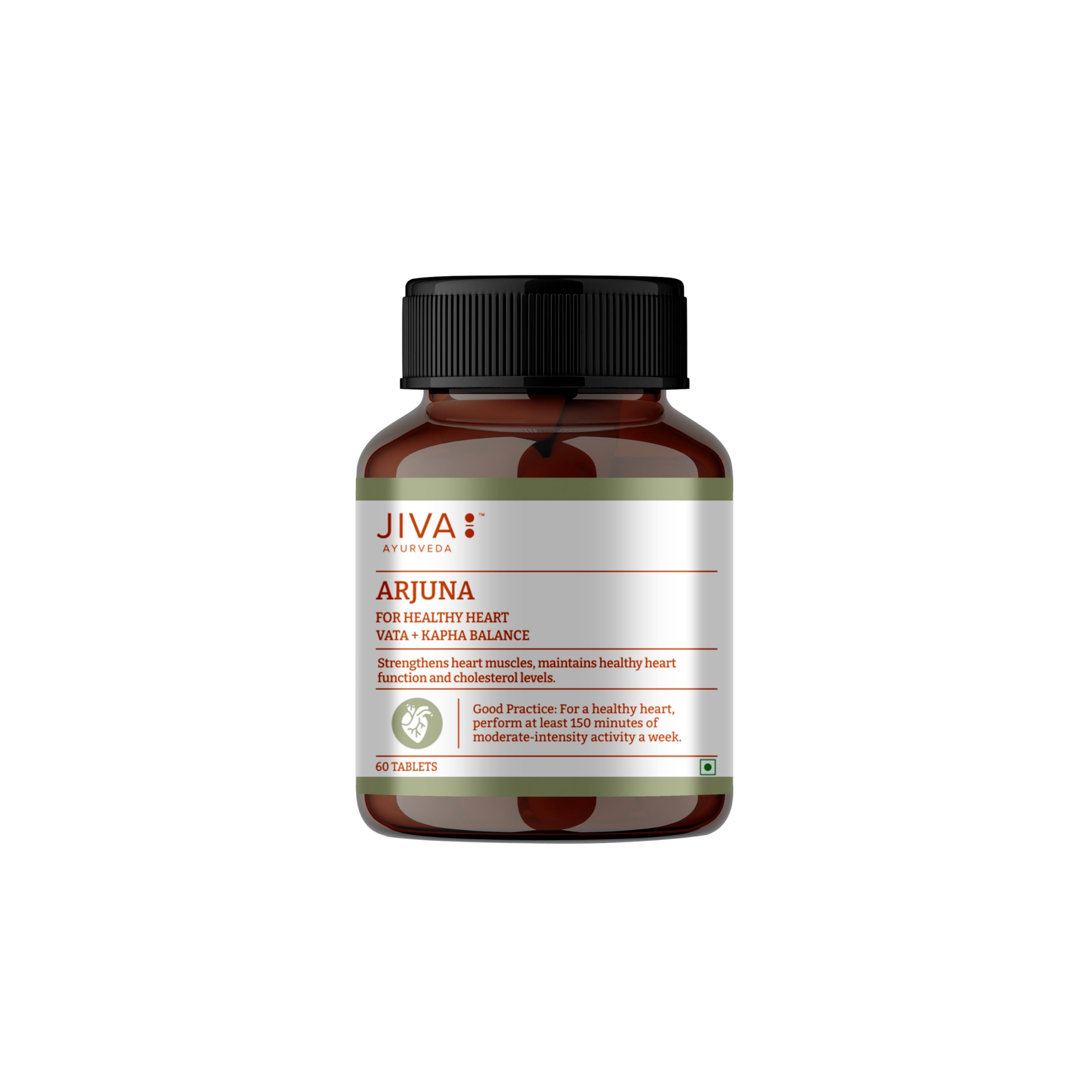 Jiva Arjuna Tablets 500mg Promotes Heart Health – view 2