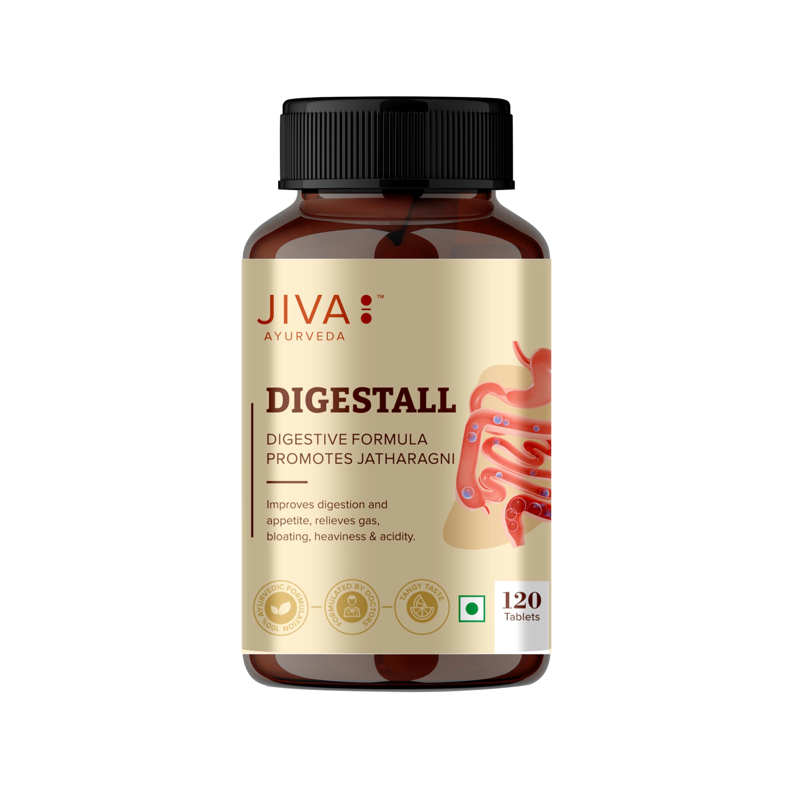 Jiva Digestall Tablet 500mg – view 2