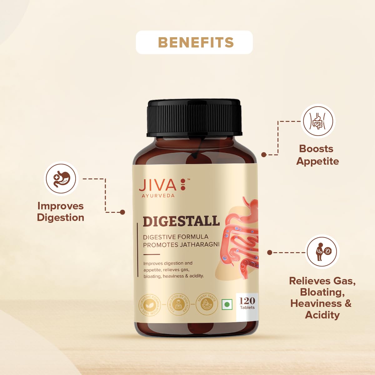Jiva Digestall Tablet 500mg – view 7