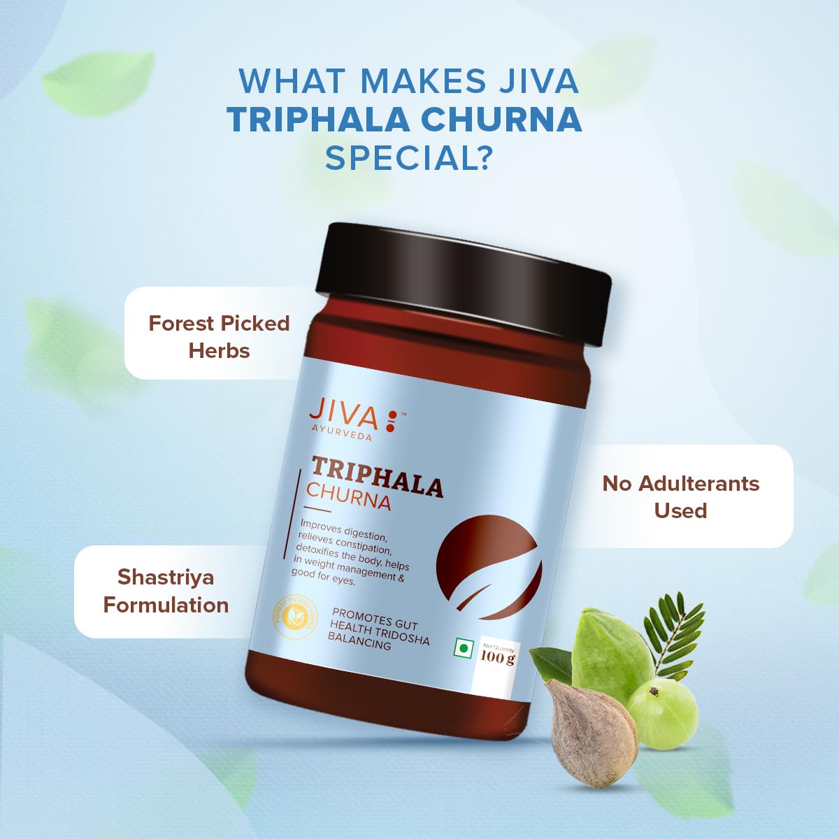 Jiva Triphala Churna (100 x 2) 200g – view 8