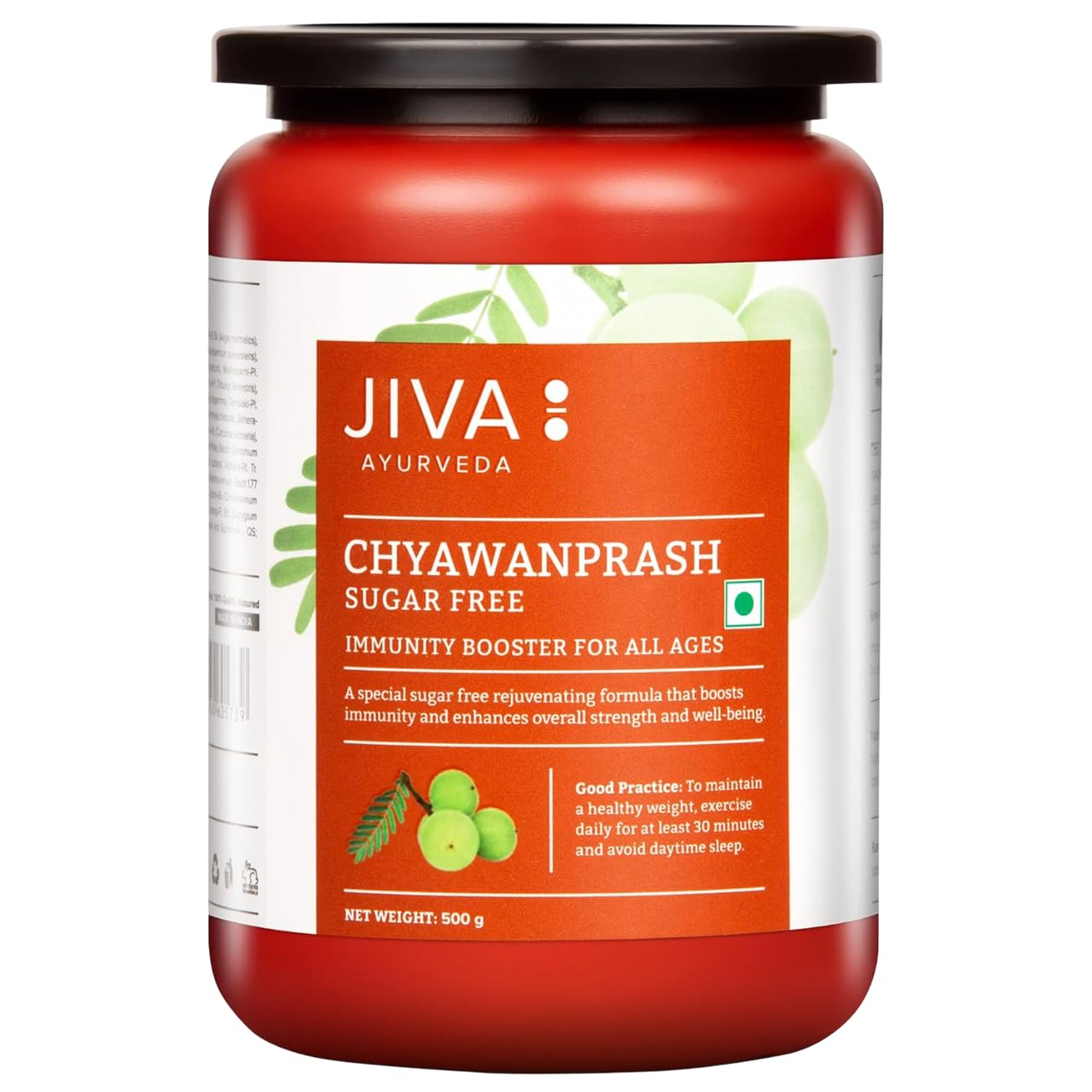 Jiva Ayurveda sugar-free chyawanprash paste in 1 kg jar