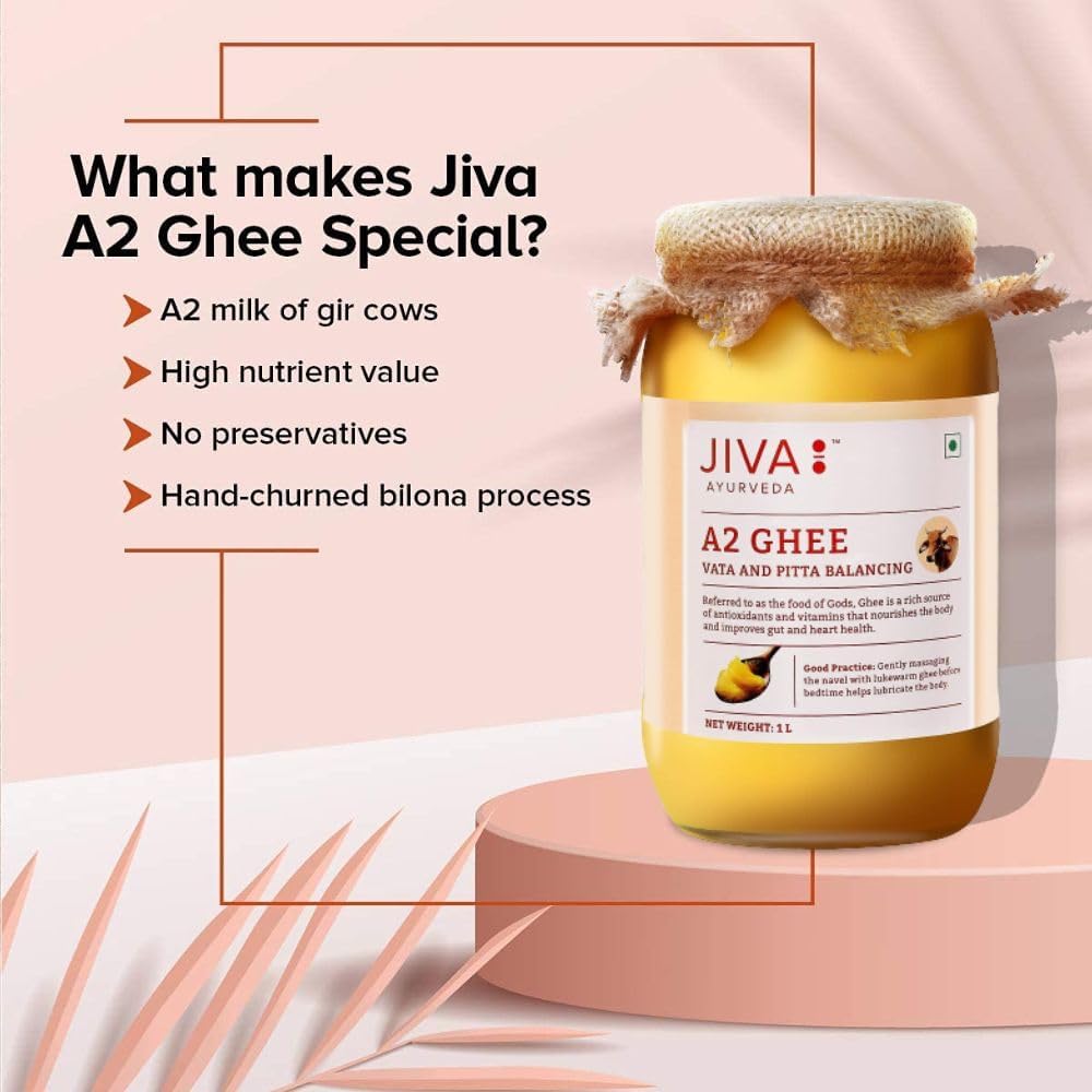 Jiva Gir Desi Cow A2 Ghee 300 ml – view 8