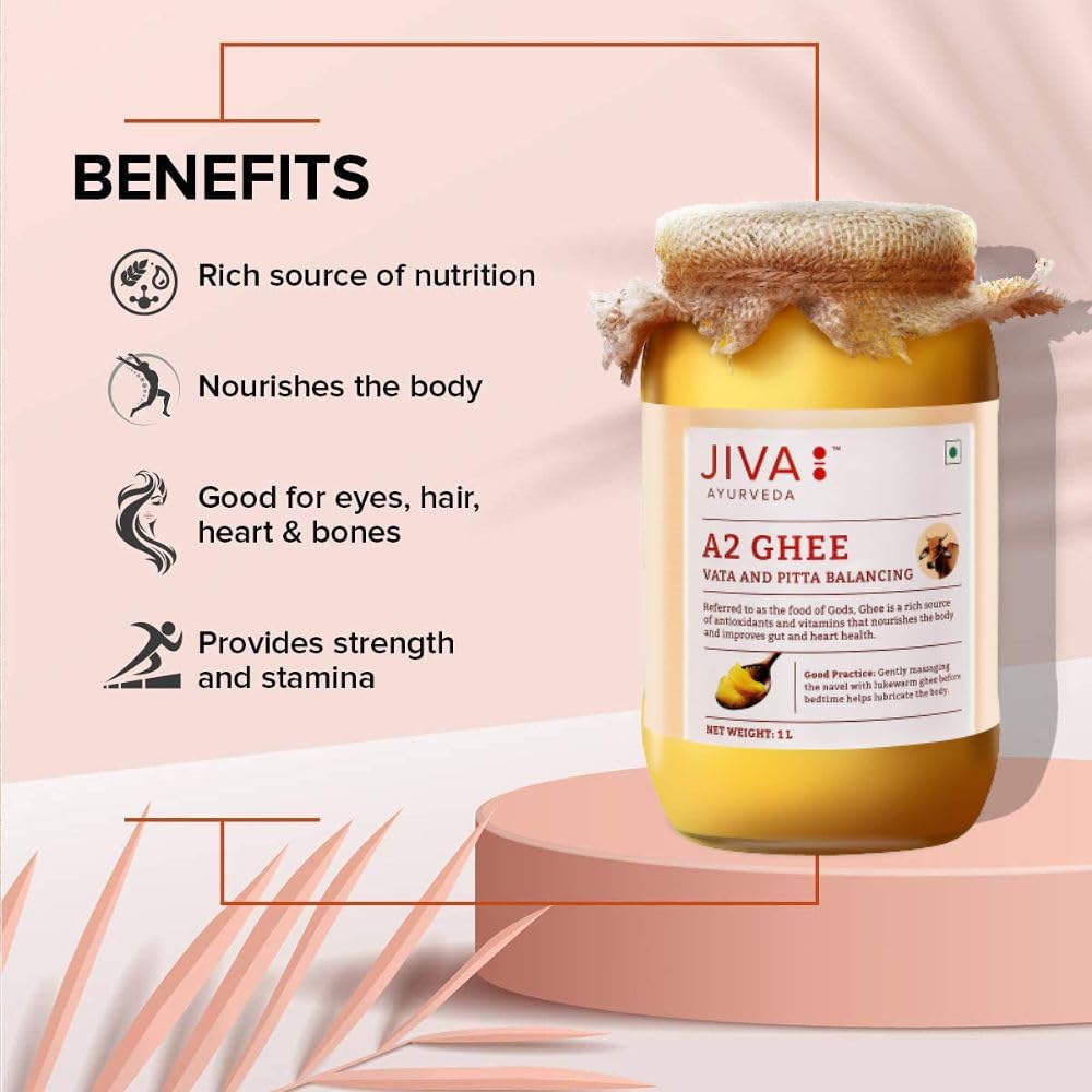 Jiva A2 Gir Desi Cow Ghee 300 ml (Pack of 2) – view 7