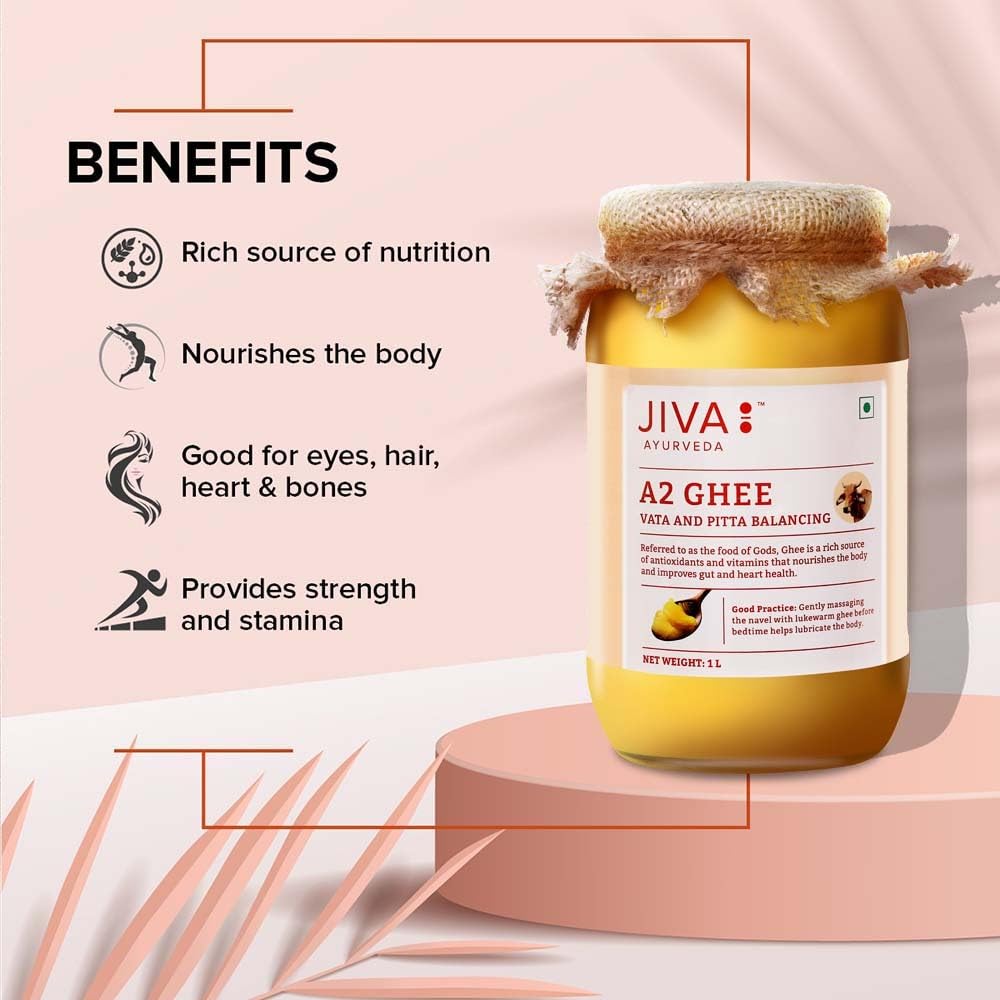 Jiva Gir Desi Cow A2 Ghee 1 L – view 7