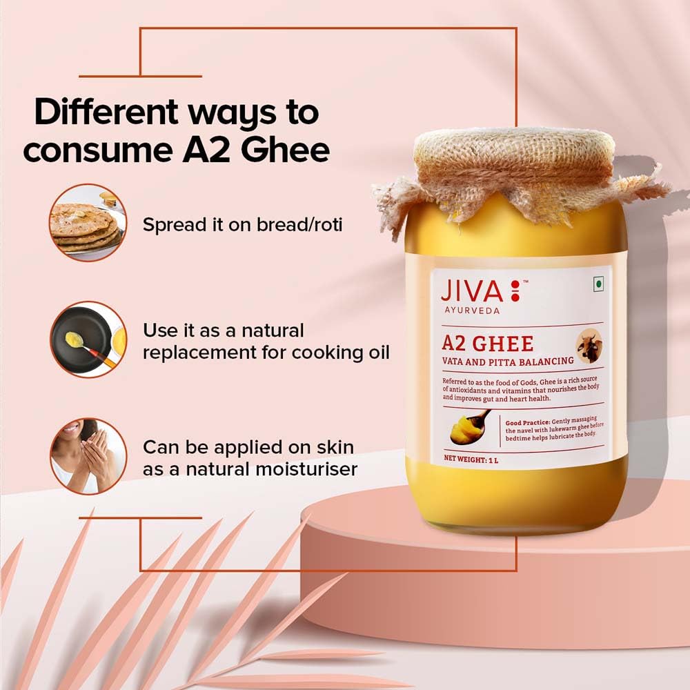 Jiva Gir Desi Cow A2 Ghee 1 L – view 8
