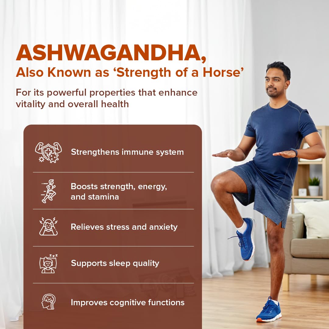 Jiva Ayurveda Ashwagandha Tablet, 60 Tablets – view 3