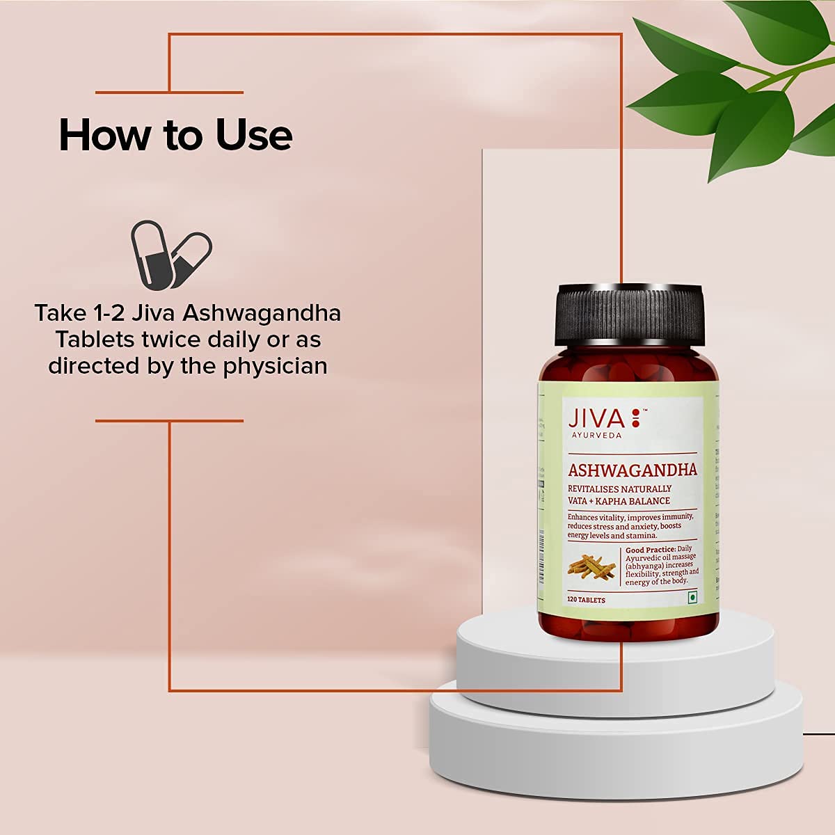 Jiva Ashwagandha Tablet – view 6