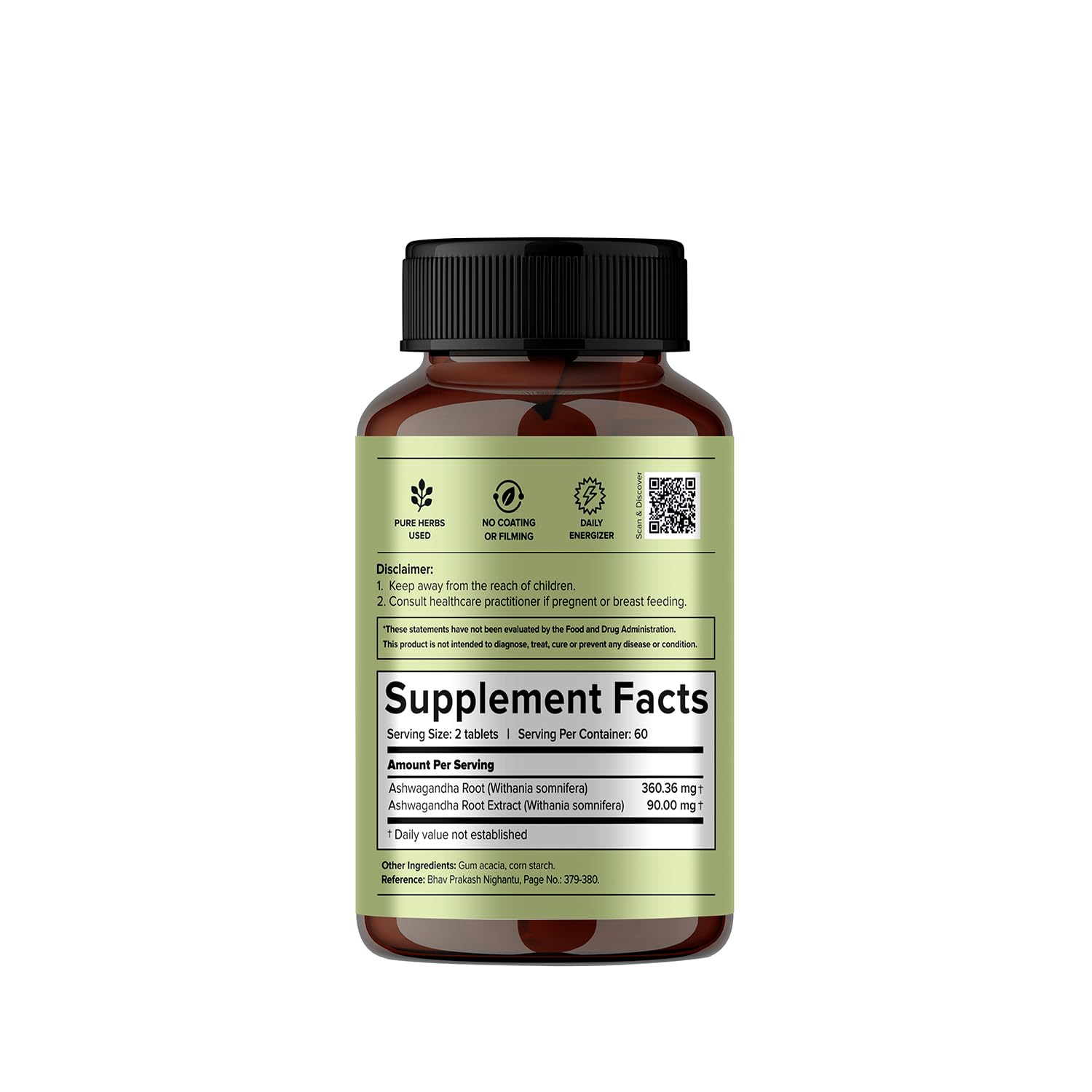 Jiva Ashwagandha Tablet - 120 Tablets – view 2