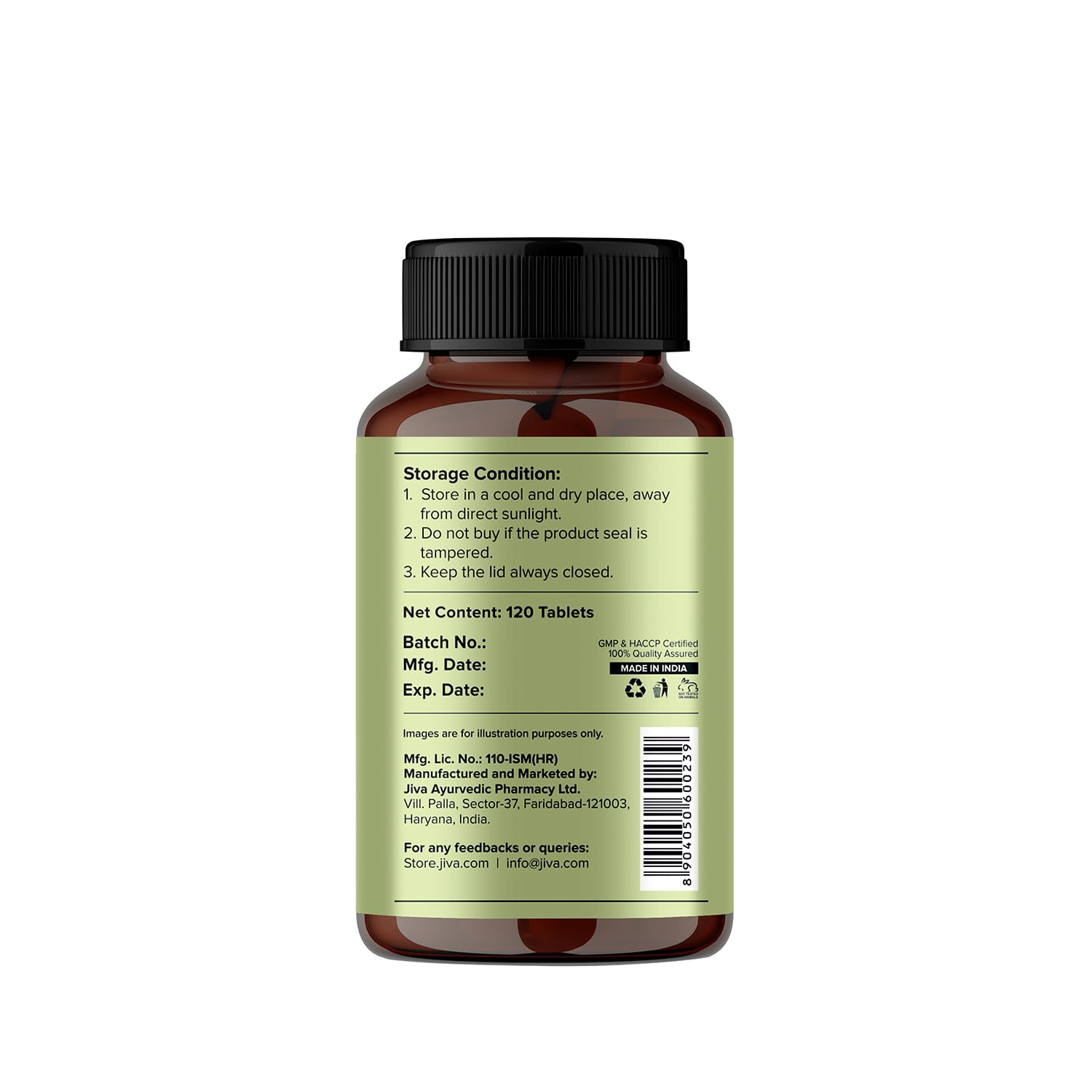 Jiva Ashwagandha Tablet - 120 Tablets – view 3