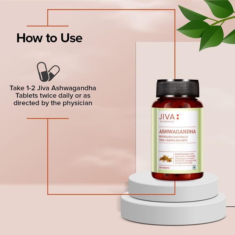 Jiva Ashwagandha Tablet - 120 Tablets – view 4